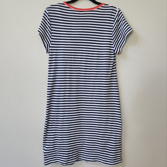 NWT Splendid X Gray Malin Seaside Stripe T Shirt Dress with Pockets 100%… - Picture 2 of 14